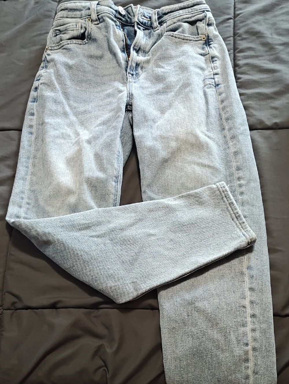 American Eagle Outfitters Light Blue Straight Jeans